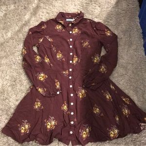 Urban Outfitters Kimchi Blue Floral Dress